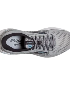 'Brooks' Women's Adrenaline GTS 21 - Oyster / Alloy / Light Blue