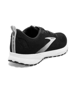 'Brooks' Women's Revel 4 - Black / Oyster / Silver 12 'Brooks' Women's Revel 4 - Black / Oyster / Silver