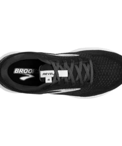 'Brooks' Women's Revel 4 - Black / Oyster / Silver 13 'Brooks' Women's Revel 4 - Black / Oyster / Silver