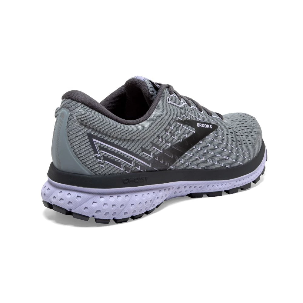 'Brooks' Women's Ghost 13 - Grey / Blackened Pearl / Purple 8 'Brooks' Women's Ghost 13 - Grey / Blackened Pearl / Purple