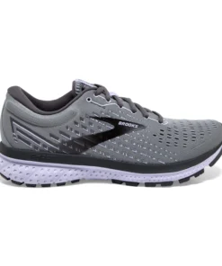 'Brooks' Women's Ghost 13 - Grey / Blackened Pearl / Purple