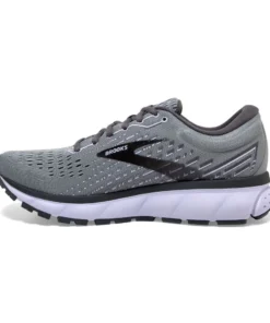 'Brooks' Women's Ghost 13 - Grey / Blackened Pearl / Purple 12 'Brooks' Women's Ghost 13 - Grey / Blackened Pearl / Purple