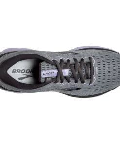 'Brooks' Women's Ghost 13 - Grey / Blackened Pearl / Purple 11 'Brooks' Women's Ghost 13 - Grey / Blackened Pearl / Purple