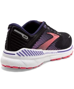 'Brooks' Women's Adrenaline GTS 22 - Black / Purple / Coral