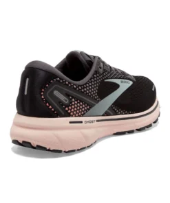 'Brooks' Women's Ghost 14 - Black / Pearl / Peach 12 'Brooks' Women's Ghost 14 - Black / Pearl / Peach