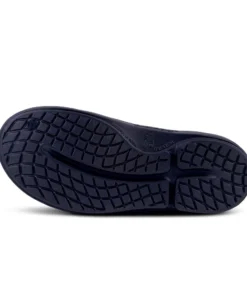 'OOFOS' Women's OOcloog Luxe Pixel Clog - Black / Grey Leopard