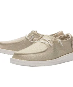 'Hey Dude' Women's Wendy Stretch - Sparkling Beige
