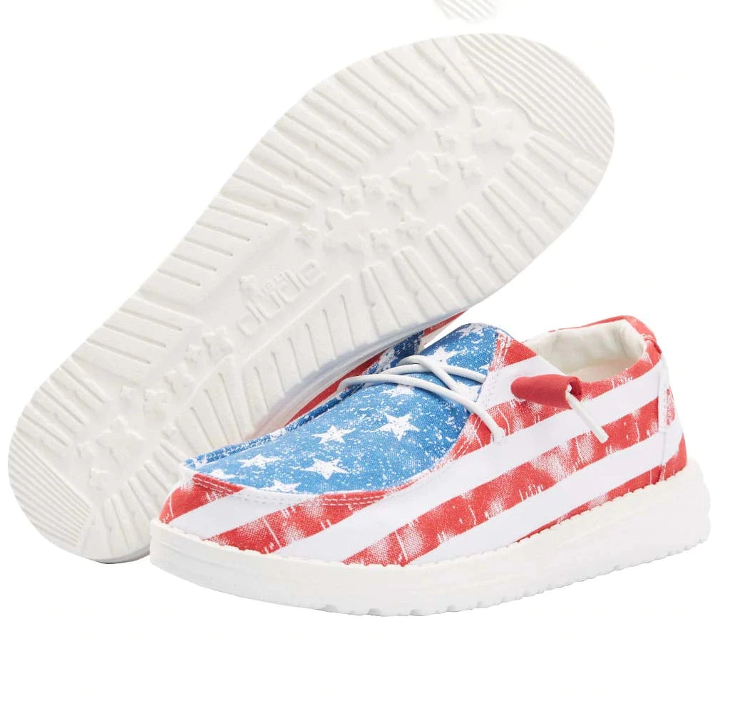 'Hey Dude' Women's Wendy - Star Spangled 4 'Hey Dude' Women's Wendy - Star Spangled