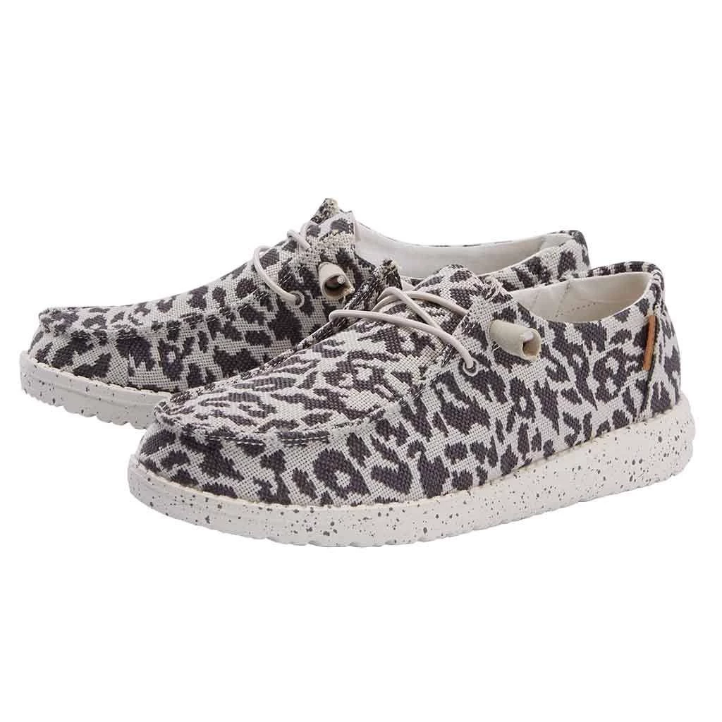 'Hey Dude' Women's Wendy Jungle - Grey Cheetah 3 'Hey Dude' Women's Wendy Jungle - Grey Cheetah