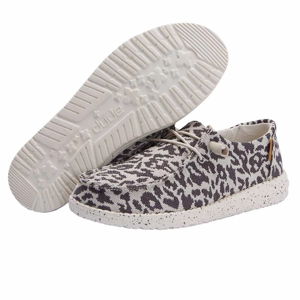 'Hey Dude' Women's Wendy Jungle - Grey Cheetah 5 'Hey Dude' Women's Wendy Jungle - Grey Cheetah