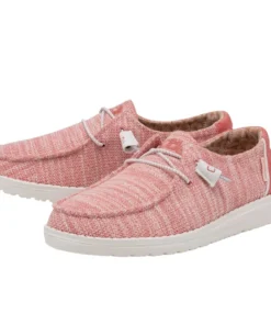 'Hey Dude' Women's Wendy Stretch - Coral Pearl