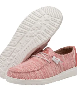 'Hey Dude' Women's Wendy Stretch - Coral Pearl