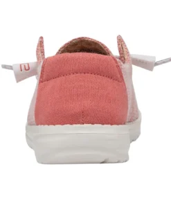 'Hey Dude' Women's Wendy Stretch - Coral Pearl