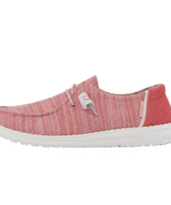 'Hey Dude' Women's Wendy Stretch - Coral Pearl