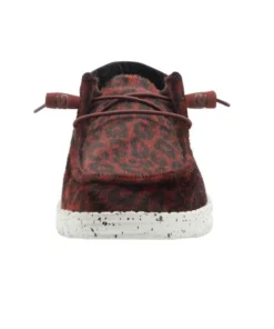 'Hey Dude' Women's Wendy Jungle - Scarlet Leopard