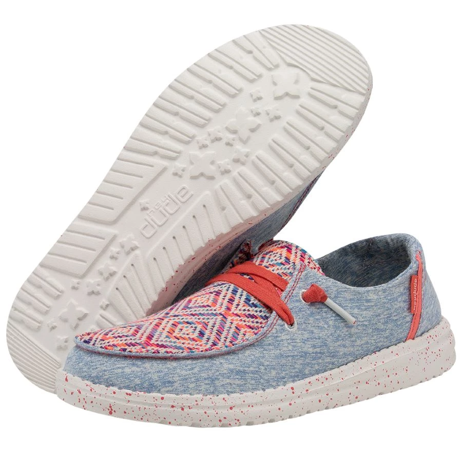 'Hey Dude' Women's Wendy Playa Fiesta - Rojo 5 'Hey Dude' Women's Wendy Playa Fiesta - Rojo