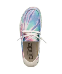 'Hey Dude' Women's Wendy Tie Dye - Rose Candy