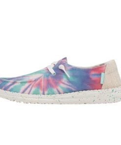 'Hey Dude' Women's Wendy Tie Dye - Rose Candy