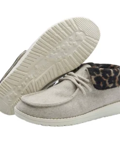 'Hey Dude' Women's Britt - Cream Cheetah