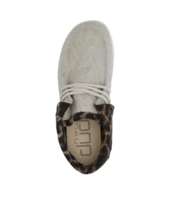 'Hey Dude' Women's Britt - Cream Cheetah