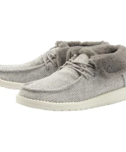 'Hey Dude' Women's Britt - Herringbone Grey