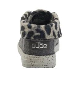 'Hey Dude' Women's Britt Cheetah - Grey