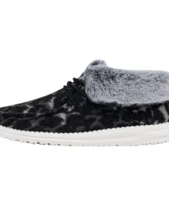 'Hey Dude' Women's Britt - Grey Leopard