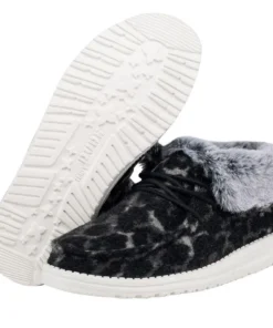 'Hey Dude' Women's Britt - Grey Leopard