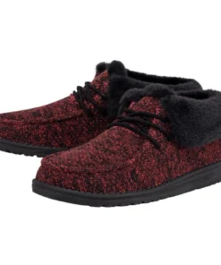 'Hey Dude' Women's Britt - Lumberjack Red