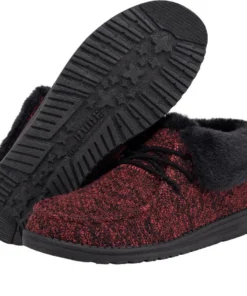 'Hey Dude' Women's Britt - Lumberjack Red