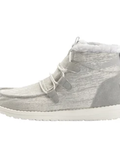 'Hey Dude' Women's Lea Fur - Grey