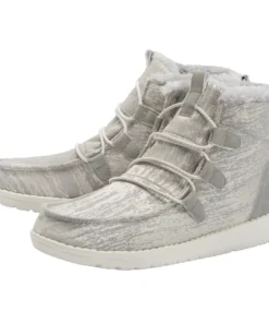 'Hey Dude' Women's Lea Fur - Grey