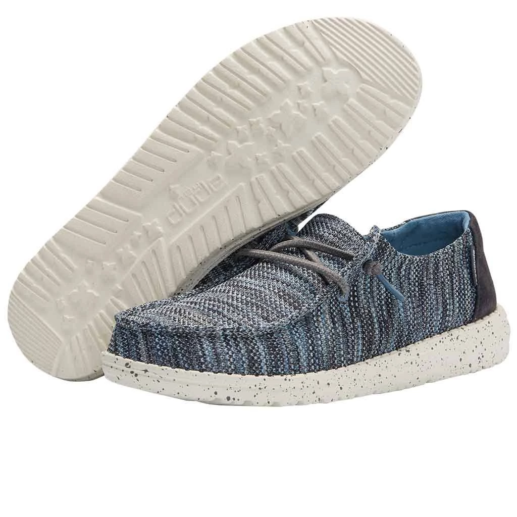 'Hey Dude' Women's Wendy Sox - Ice Blue 5 'Hey Dude' Women's Wendy Sox - Ice Blue