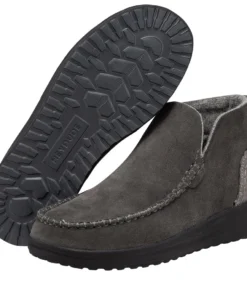 'Hey Dude' Women's Denny Suede - Shadow Grey