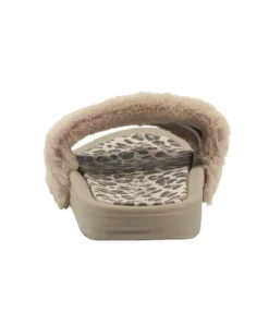 'Hey Dude' Women's Peggy Slide - Tan Cheetah