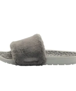 'Hey Dude' Women's Peggy Slide - Grey Cheetah