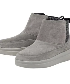 'Hey Dude' Women's Mel Suede - Lunar Rock