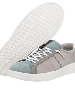 'Hey Dude' Women's Karina Suede - Ice Grey