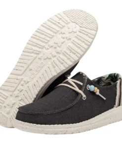 'Hey Dude' Women's Wendy Natural - Carbon