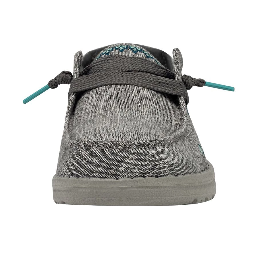 'Hey Dude' Women's Wendy Flora - Tulip Grey 6 'Hey Dude' Women's Wendy Flora - Tulip Grey