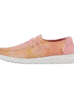 'Hey Dude' Women's Wendy Tie Dye - Lemon Ombre