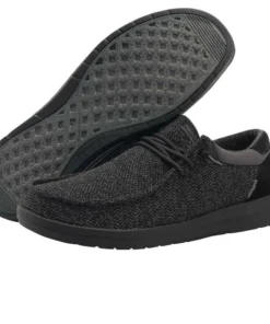 'Hey Dude' Men's Paul Sox - Total Black