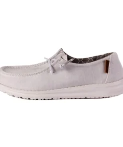 'Hey Dude' Wendy Linen Youth - Linen White Kids