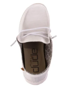 'Hey Dude' Wendy Linen Youth - Linen White Kids