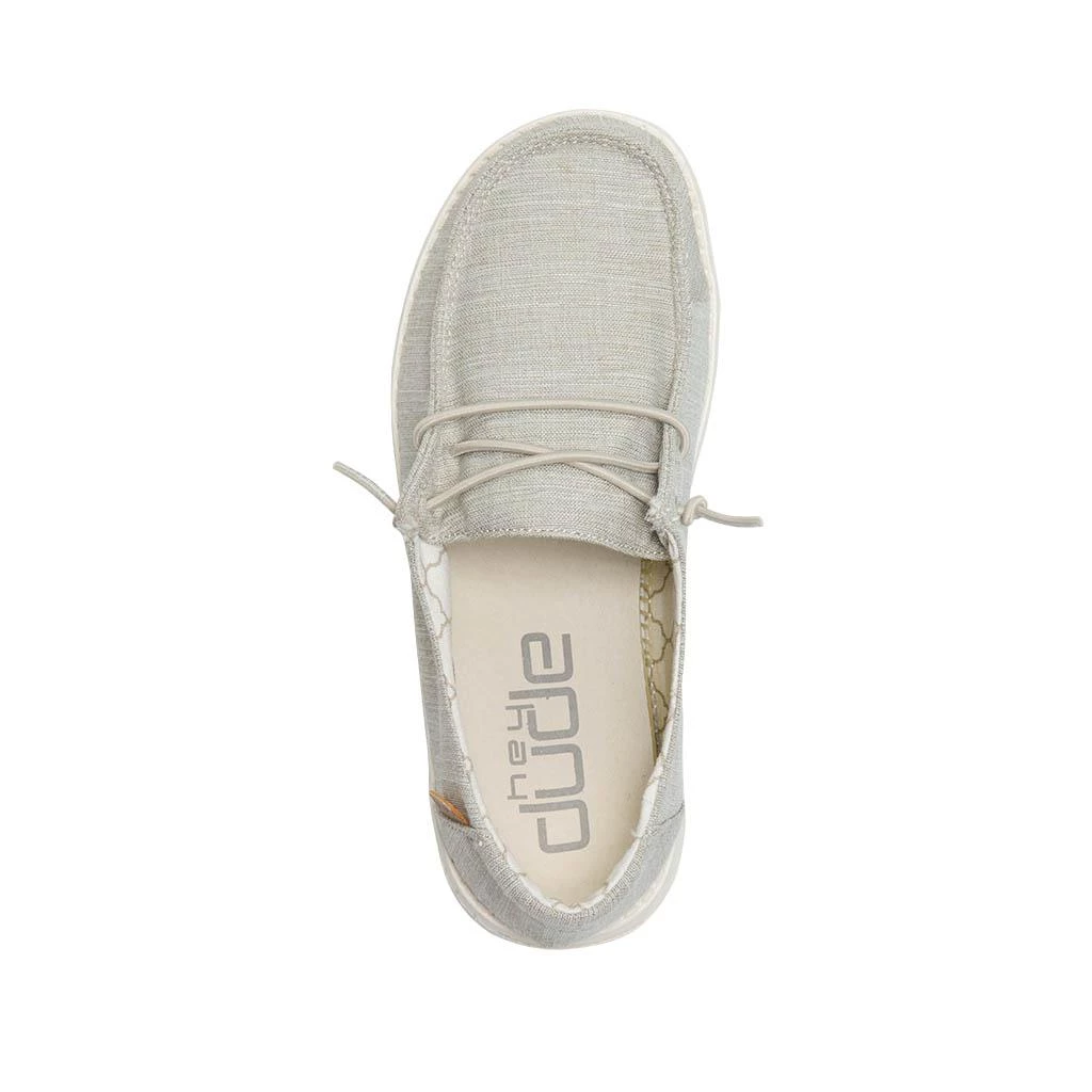 Kids 'Hey Dude' Wendy Linen Youth - Linen Beige 6 Kids 'Hey Dude' Wendy Linen Youth - Linen Beige