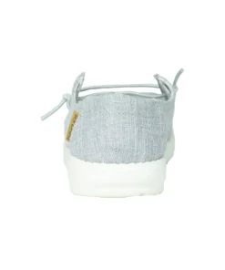 Kids 'Hey Dude' Wendy Youth Linen - Linen Grey 10 Kids 'Hey Dude' Wendy Youth Linen - Linen Grey