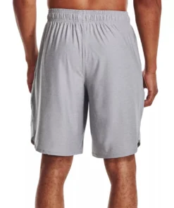 'Under Armour' Men's Training Stretch Shorts - Mod Grey 8 'Under Armour' Men's Training Stretch Shorts - Mod Grey