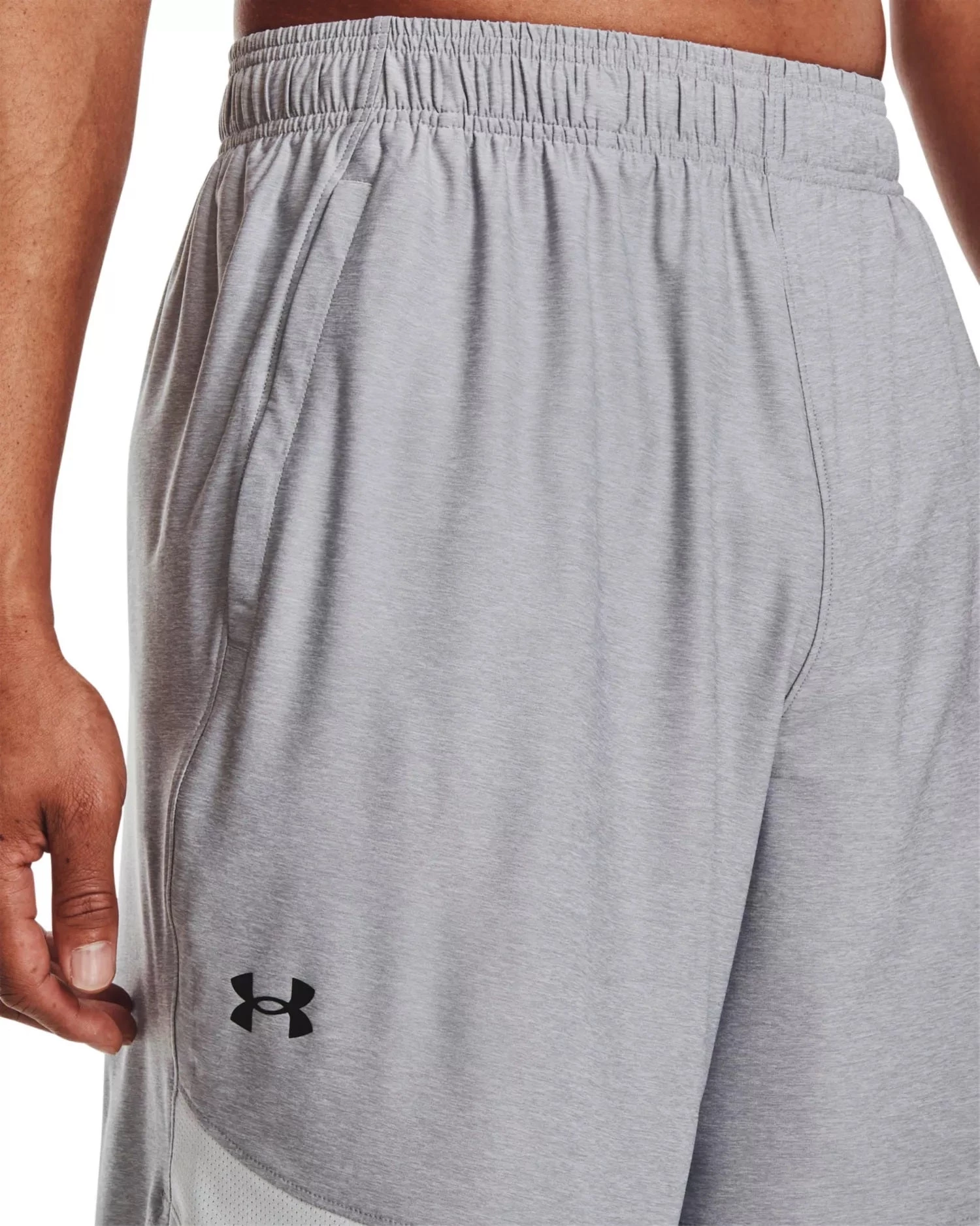 'Under Armour' Men's Training Stretch Shorts - Mod Grey 4 'Under Armour' Men's Training Stretch Shorts - Mod Grey