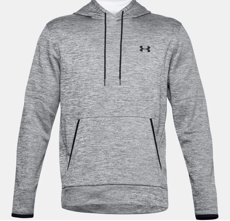 'Under Armour' Men's Fleece Twist Hoodie - Halo Grey 3 'Under Armour' Men's Fleece Twist Hoodie - Halo Grey