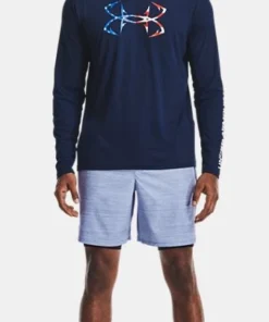 'Under Armour' Men's Iso-Chill Freedom Hook Hoodie - Academy